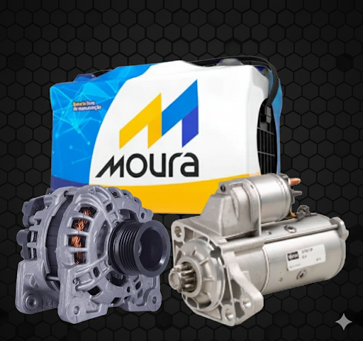 Logo JS Baterias Alternadores e Partidas