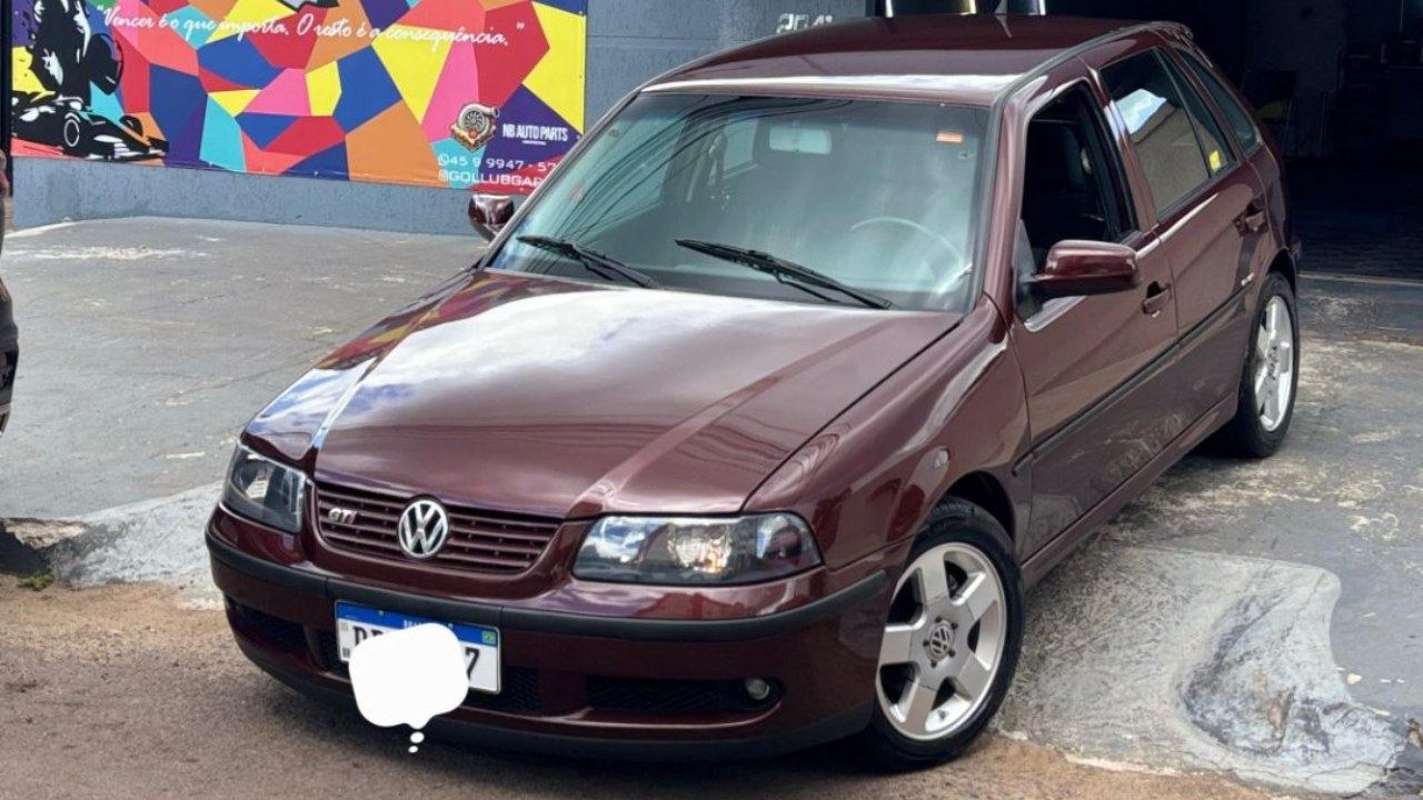 Gol GTI 2.0 16v ano 2000/2000