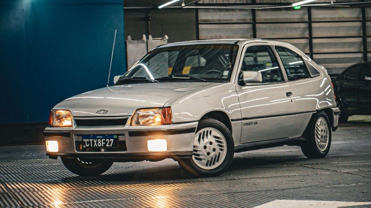 Kadett Gs 1989 - Placa Preta