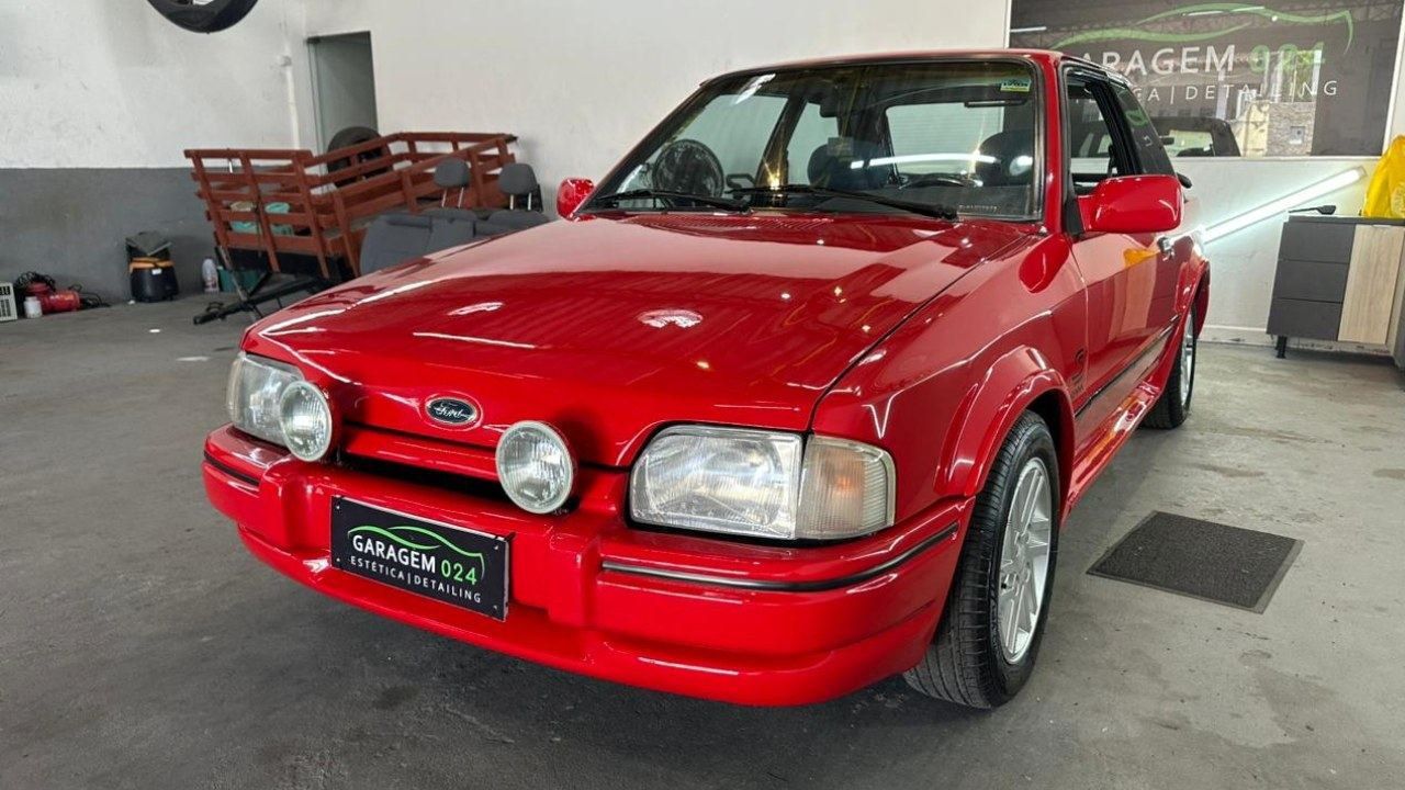 Escort XR3 1990 Placa Preta