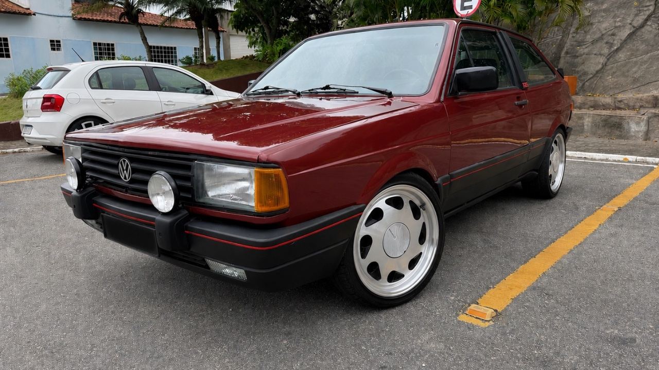 Volkswagen Gol GTS 1988 – Placa Preta
