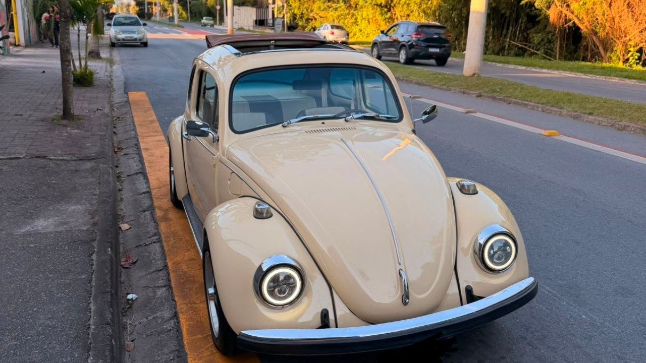 Fusca Placa Preta 1973